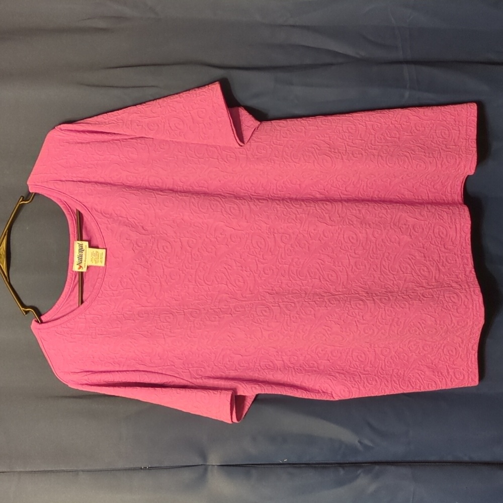 National Purple Textured 2xL t-shirt